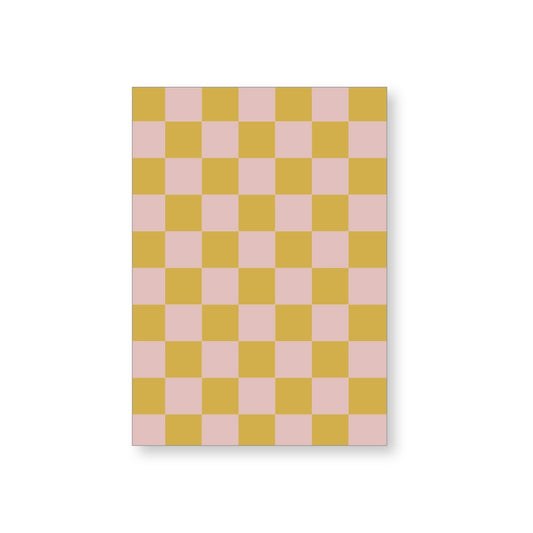 Carnet damier A6