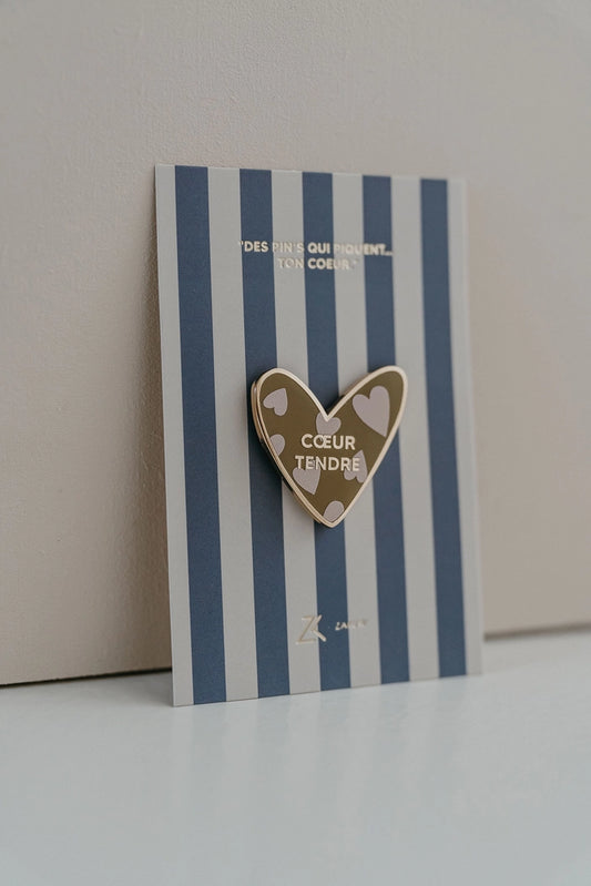 Pins Coeur tendre