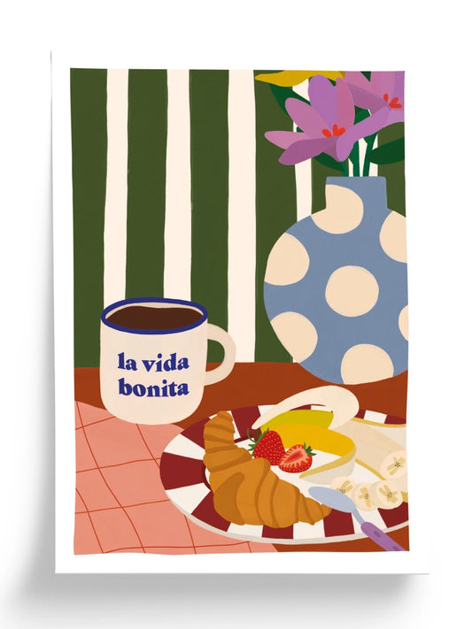 Affiche A3 - "La vida bonita"